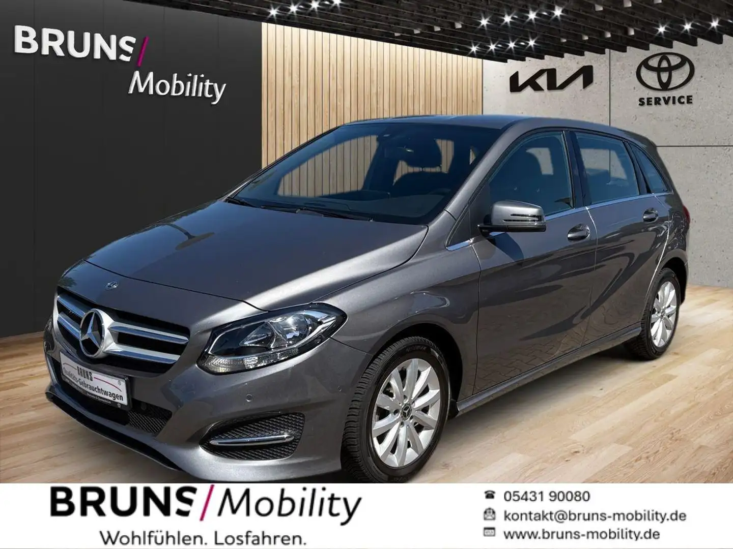Mercedes-Benz B 180 1.6 Grijs - 1