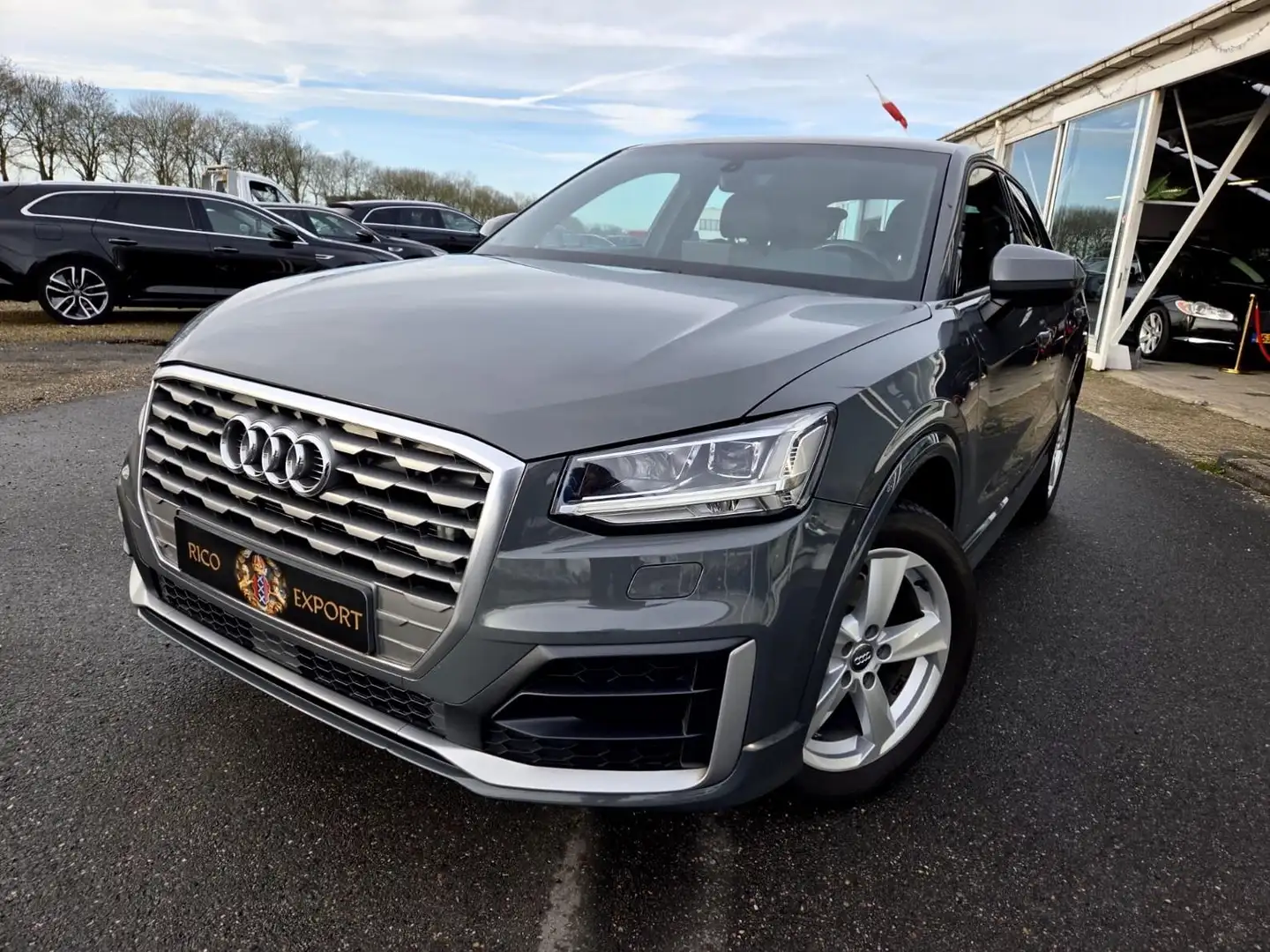 Audi Q2 1.6 TDI MANUAL 3X S-LINE! XENON LED! 2019 Grau - 2