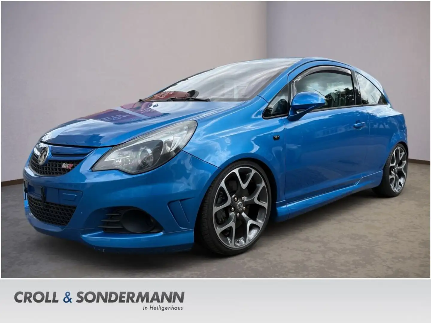 Opel Corsa Corsa 1.6 Turbo OPC Navi, PDC Niebieski - 1