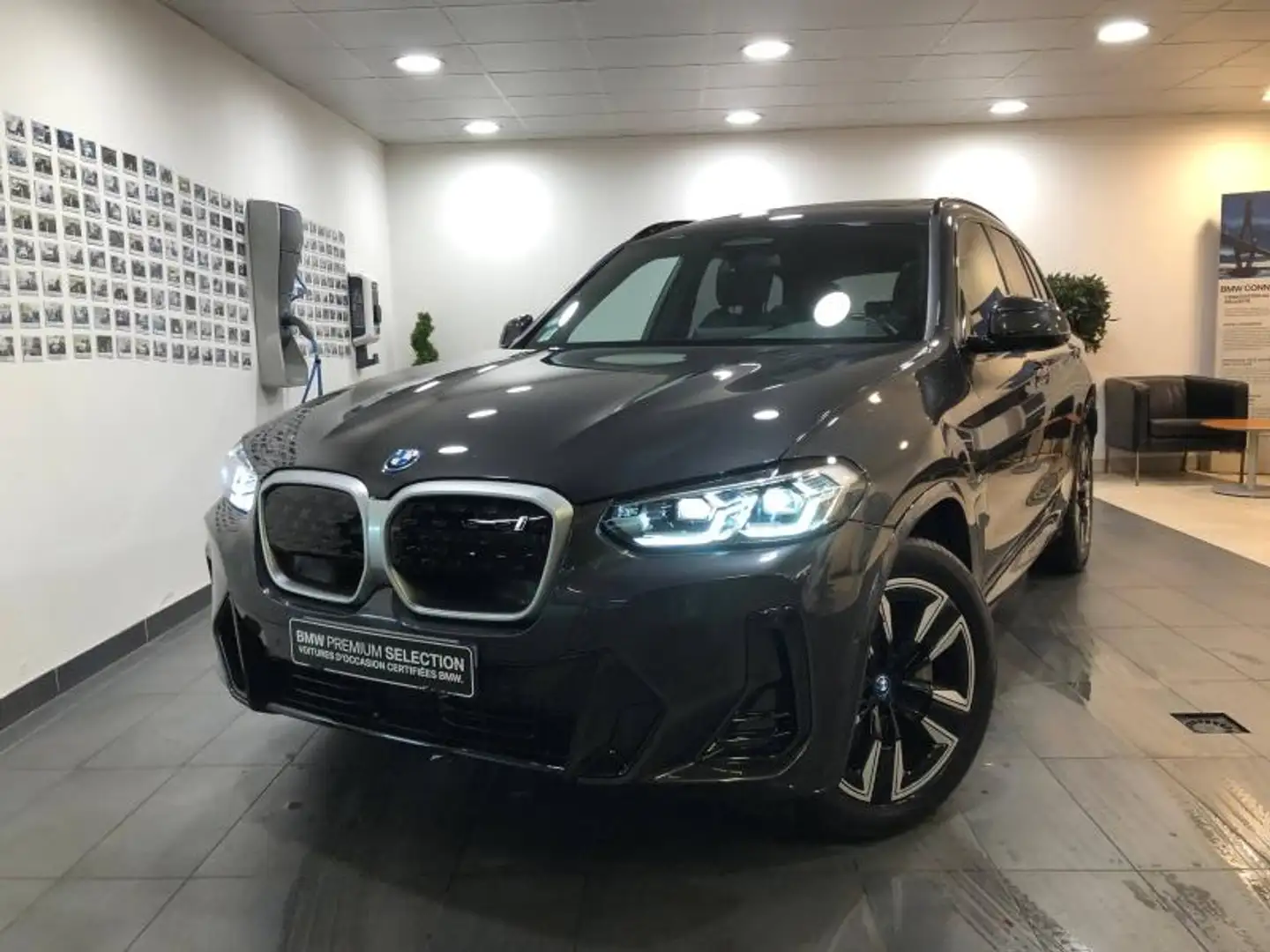 BMW iX3 M sport 286ch Inspiring Gris - 1
