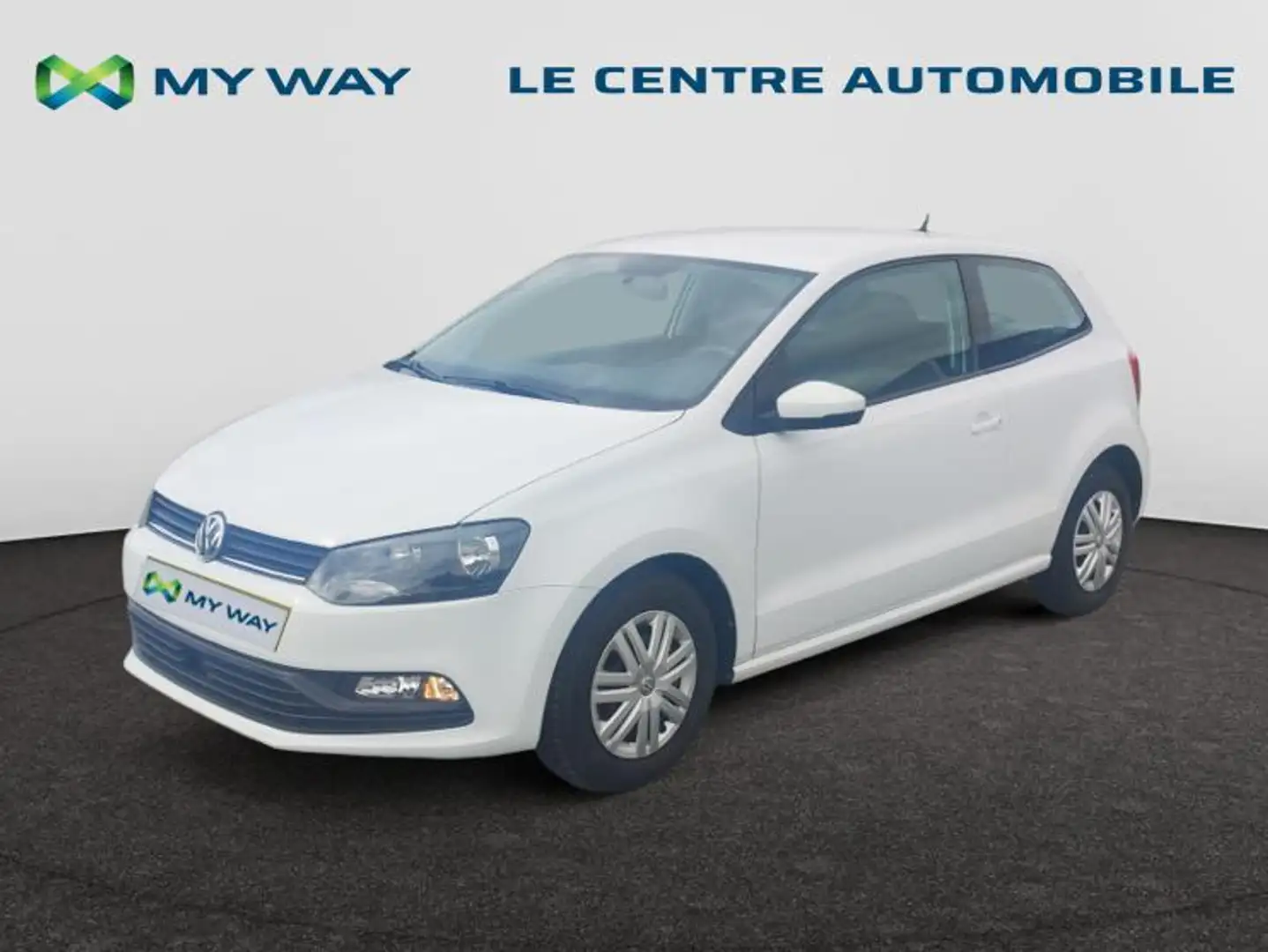 Volkswagen Polo Polo Trendline 1.0 44 kW (60 ch) 5 vitesses manuel Blanco - 1