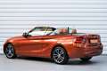 BMW 218 i Cabrio Sport Line+42.400KM+SHZ+LED+PDC Oranje - thumbnail 2