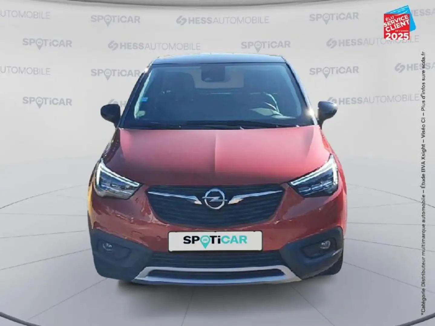 Opel Crossland X 1.5 D 102ch Elegance Euro 6d-T Rosso - 2
