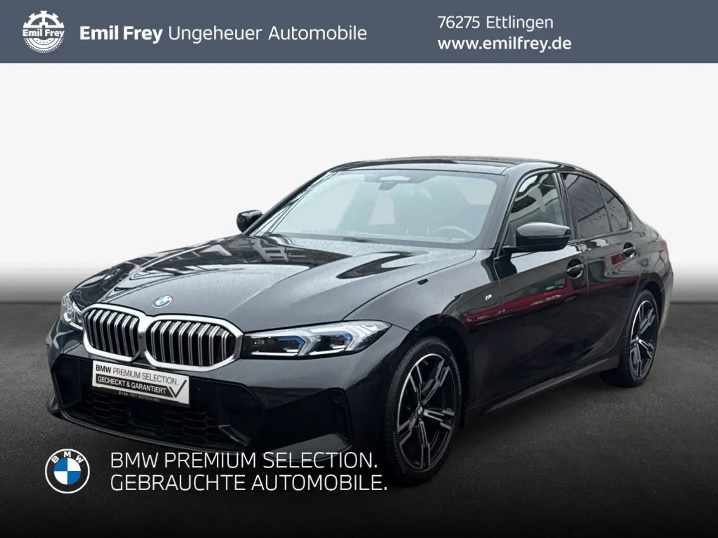 BMW 320 i Aut. M-Paket LED HiFi Komfortzugang Schwarz - 1