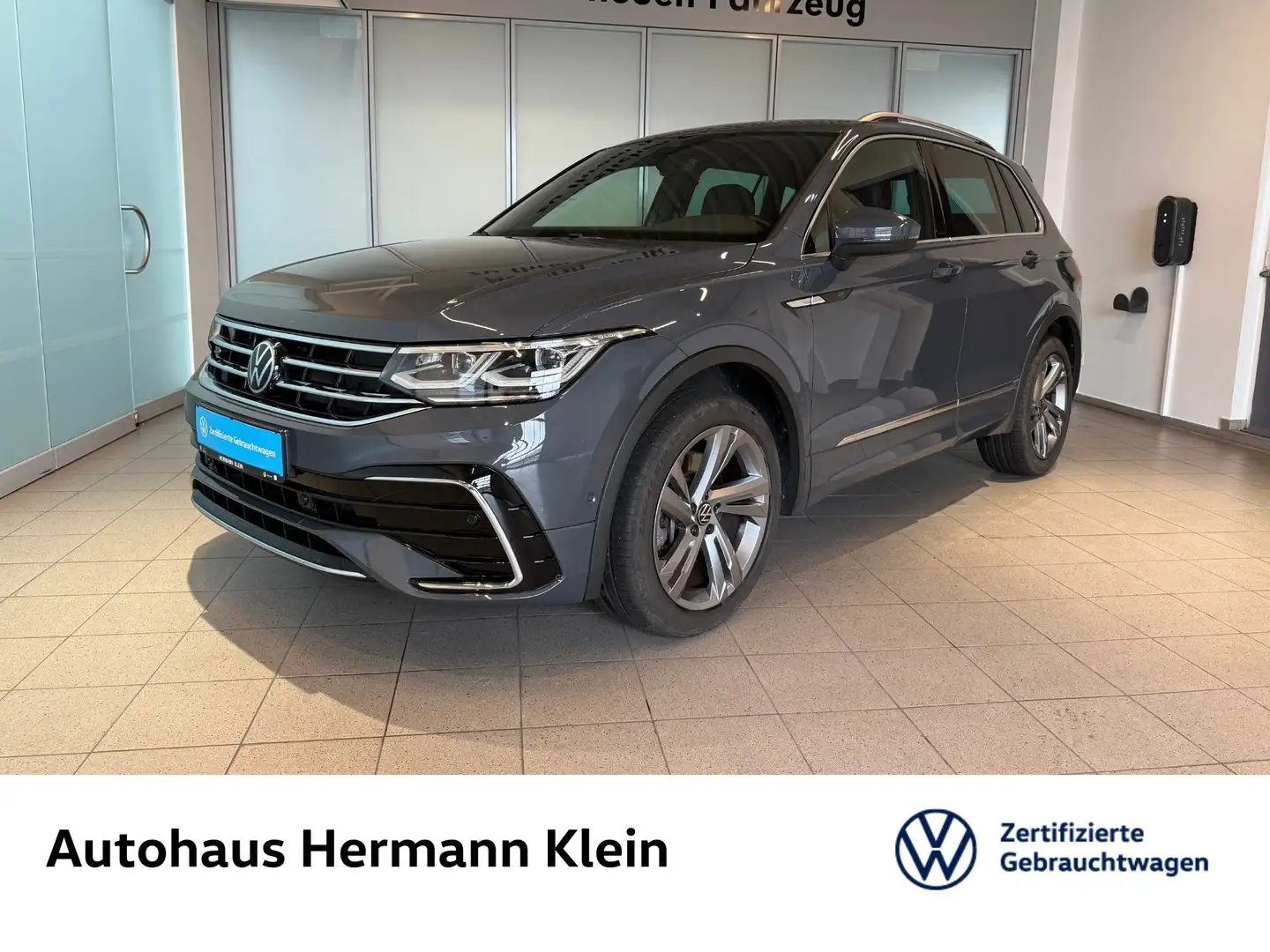 Volkswagen Tiguan 2.0 TSI R-Line 4Motion AHK, Alarmanlage, LED-Matri Gris - 1