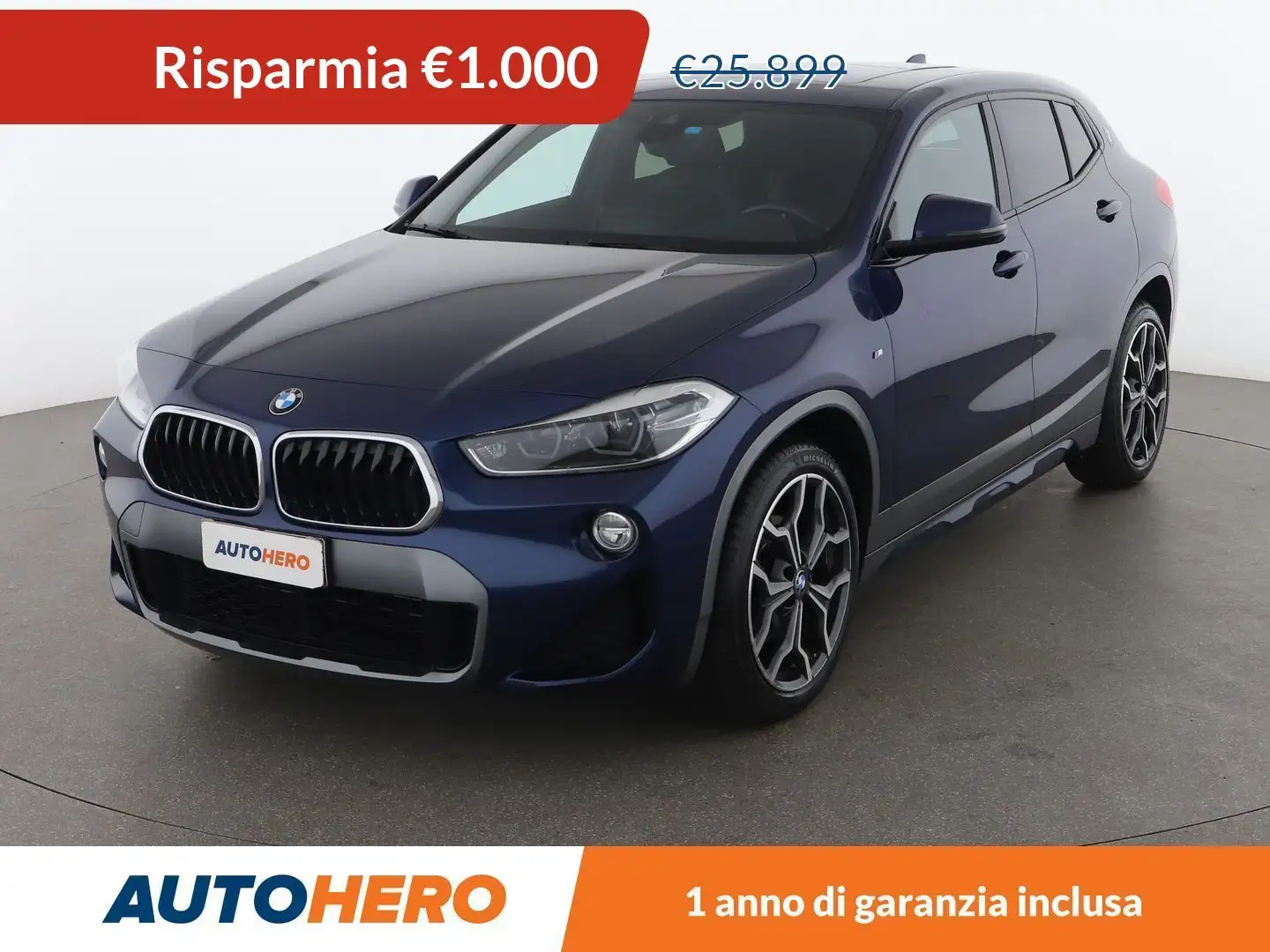 BMW X2 sDrive 18d Msport Blu/Azzurro - 1