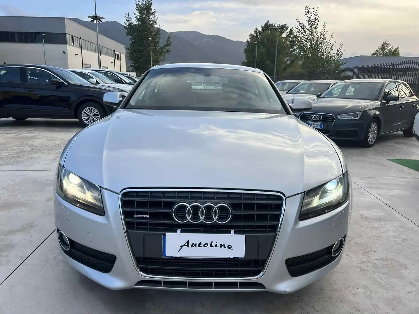 Audi A5 SPB 2.0 TDI 170CV -QUATTRO- UNICOP (INT.PELLE) Argento - 1