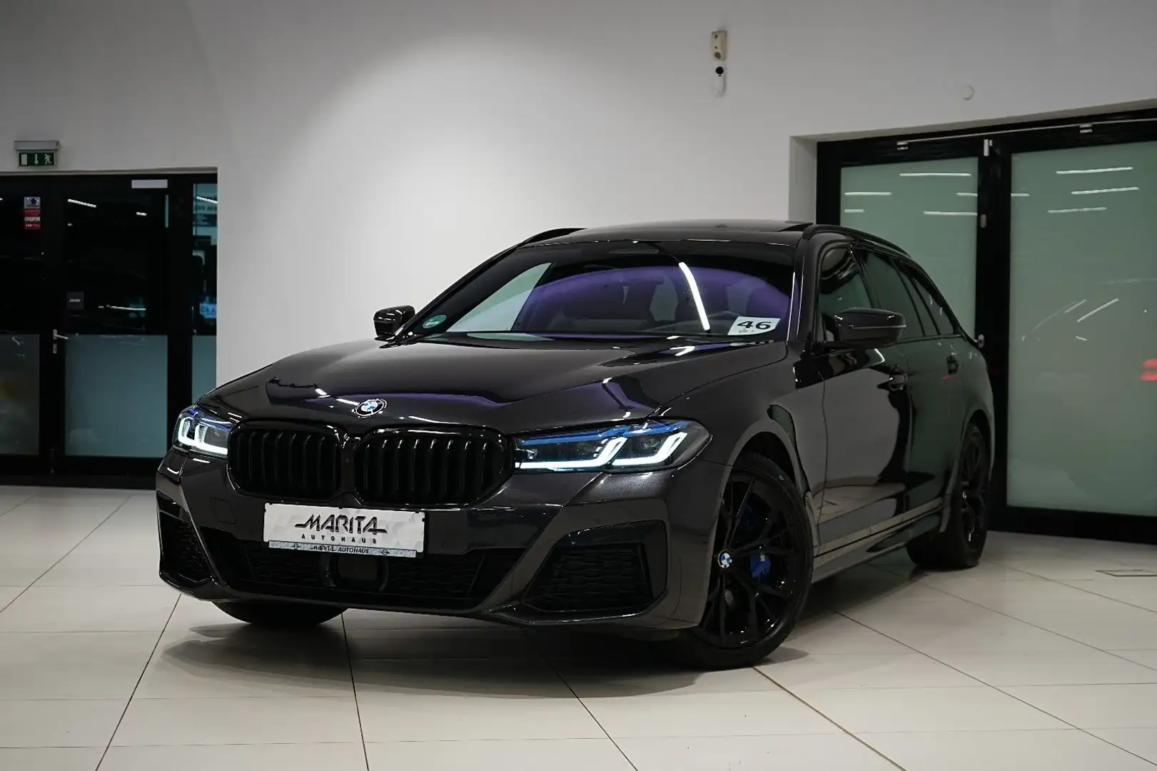 BMW 540 d|M-PAKET|HUD|ACC|TV|360|PANO|MASAG|H&K|LASER Grau - 1
