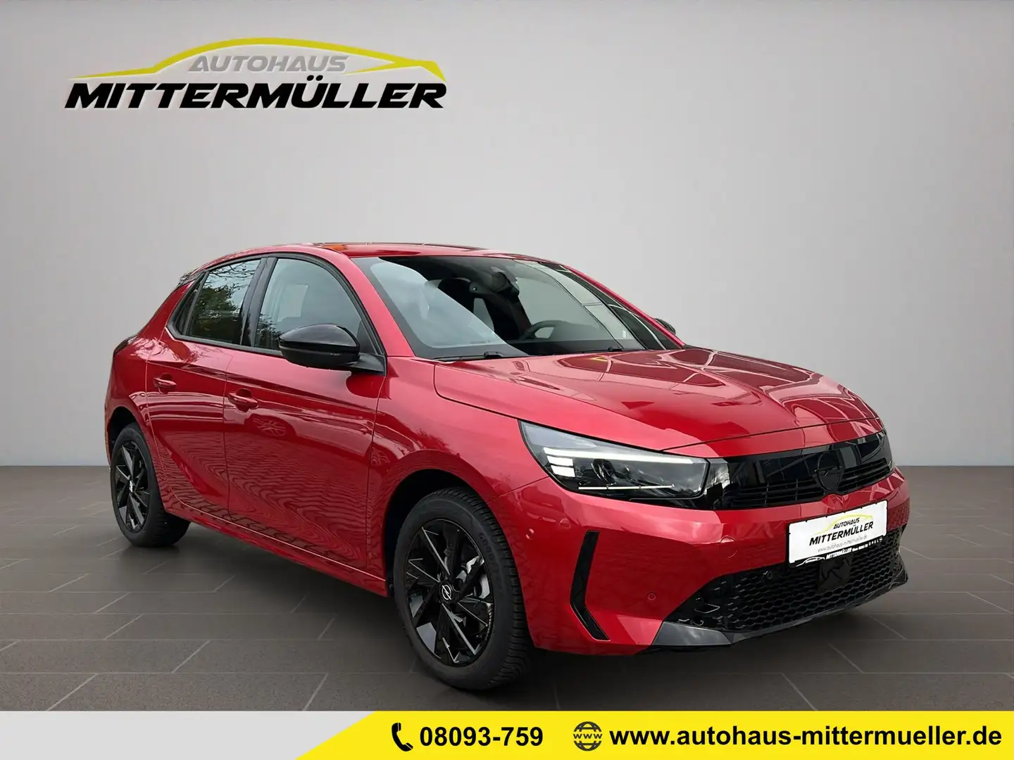 Opel Corsa F 1.2 GS Automatik 360 Grad Kamera Rot - 1