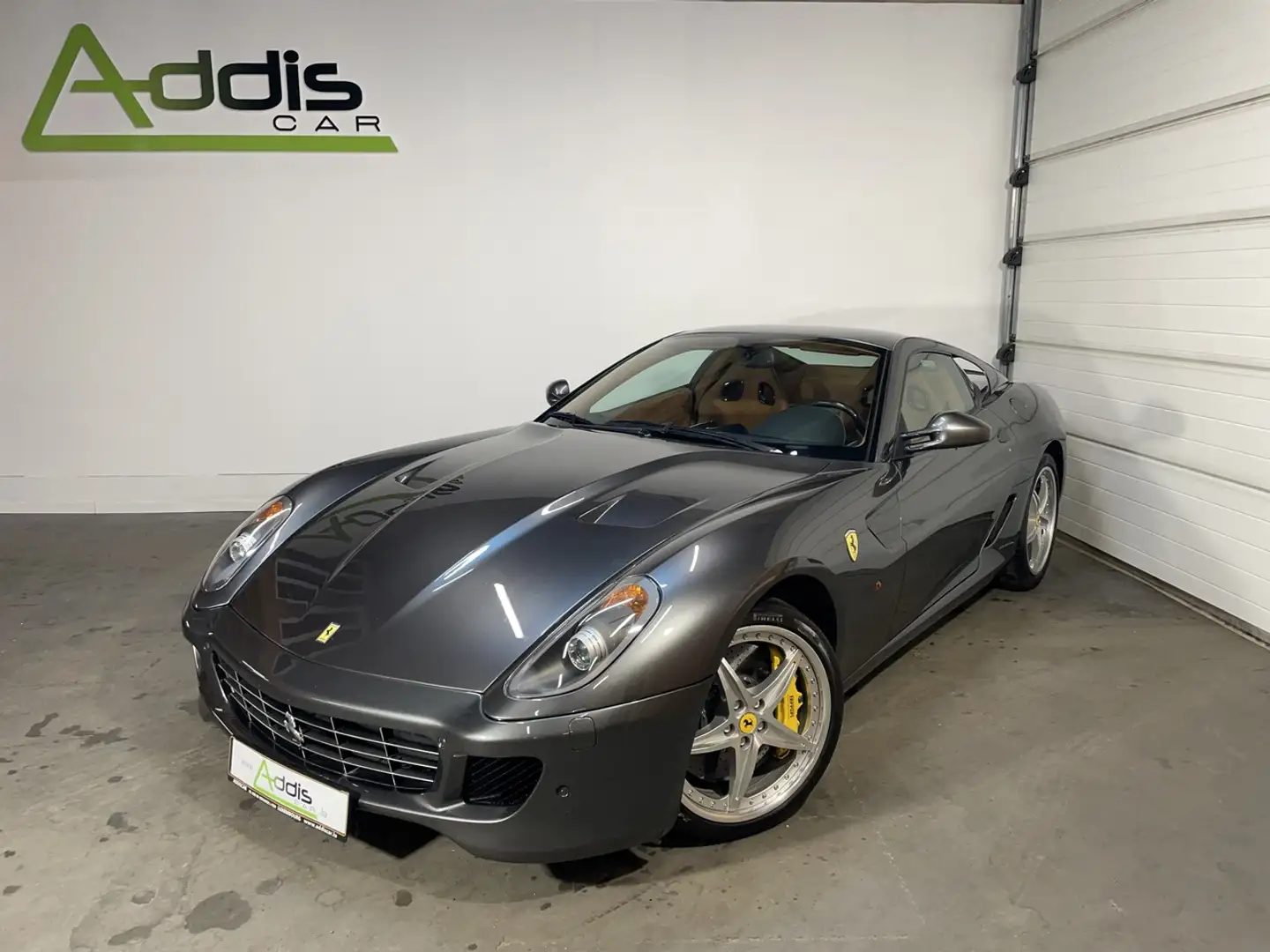 Ferrari 599 GTB FIORANO 6.0 V12 620 CV PACK HGTE F1 Gris - 1