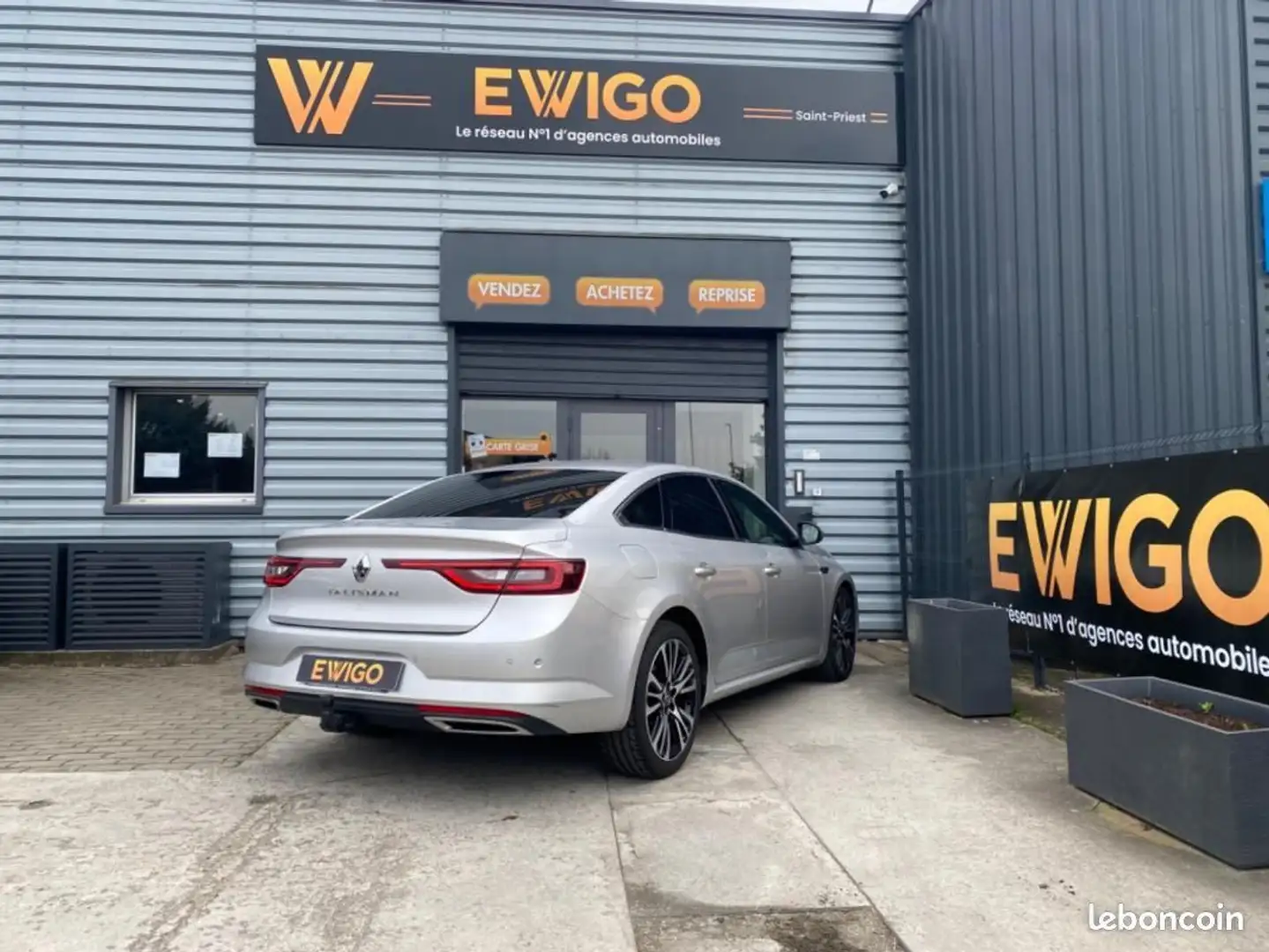 Renault Talisman 1.6 DCI 160ch Initiale Paris Moteur Neuf Sièges ch Gris - 2