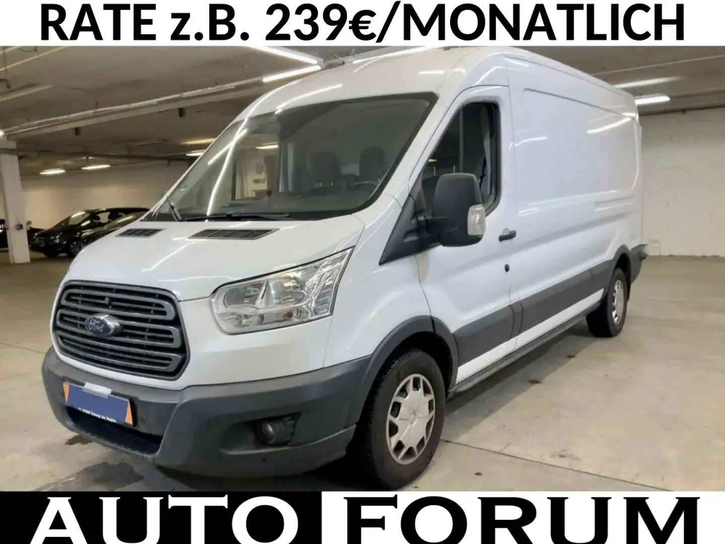 Ford Transit 2.0 D L3H2 AUTOMATIK WERKSTATT KLIMA AHK Blanc - 1
