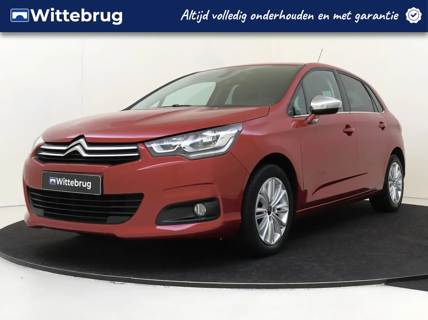 Citroen C4 1.2 130PK PureTech Feel Collection Parkeerhulp | N Rood - 1