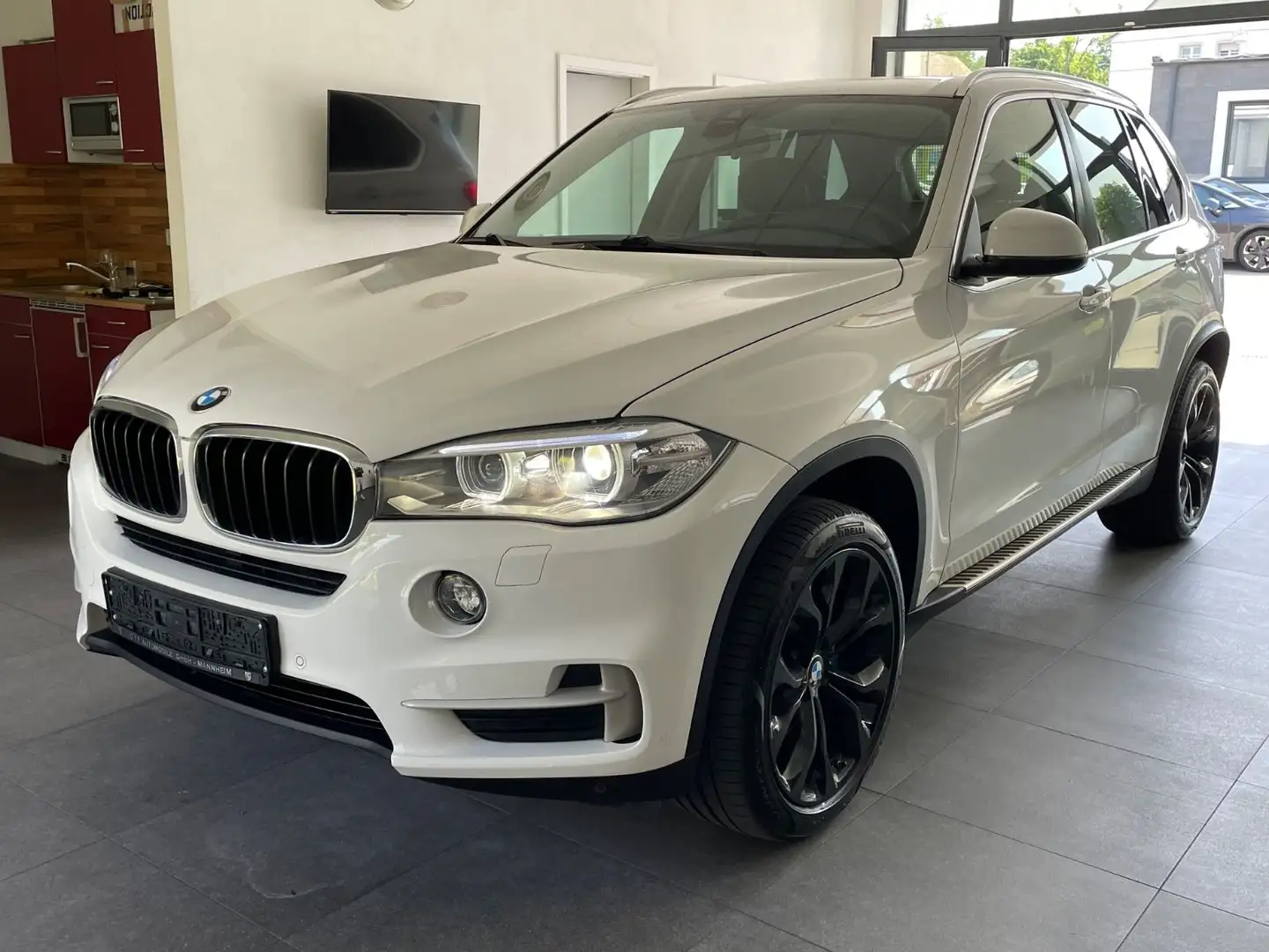 BMW X5 xDrive 40 d-M Sport-H&K-BiXenon-Leder-PDC- Weiß - 1