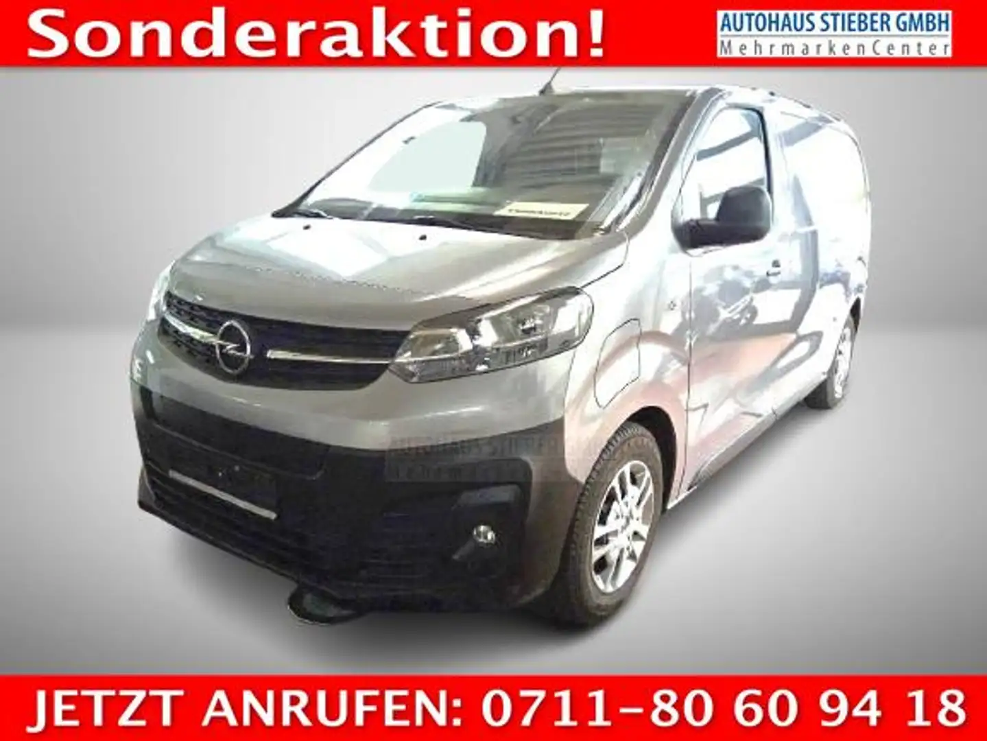 Opel Vivaro Kasten -e CarPlay+SHZ+180°RFK+EPH hi+vo+AHK 100... Grau - 1