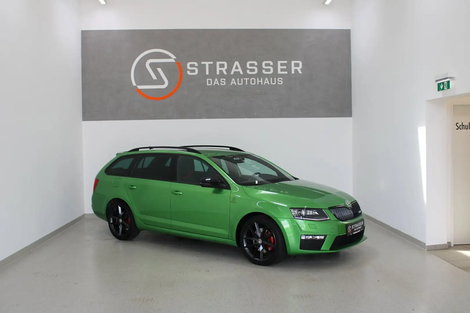 Skoda Octavia 4x4 RS TDI DSG Grün - 1