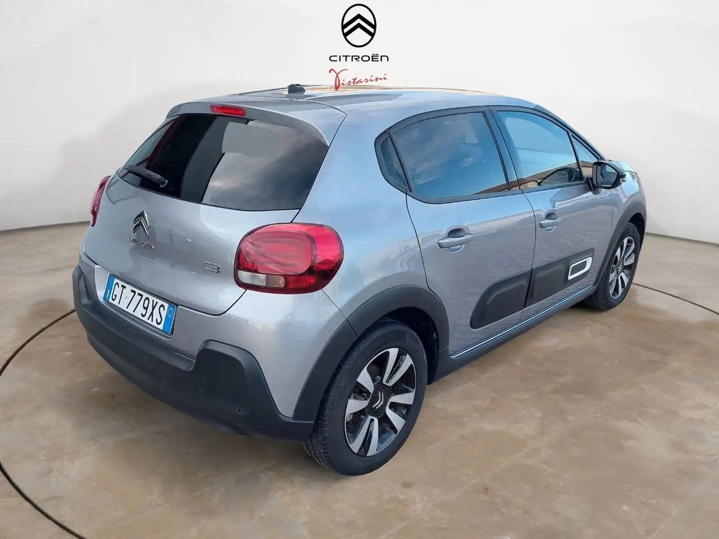 Citroen C3 1.2 110cv E6D Max - PREZZO SENZA VINCOLI Gris - 2
