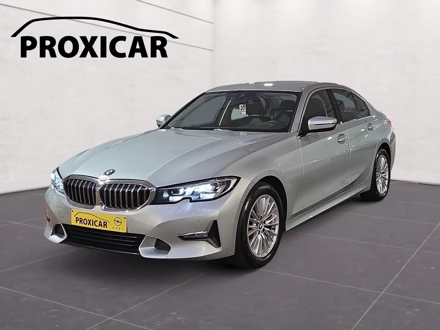 BMW 320 dAS 2L 163CV Interieur Boiserie Camera*Carplay*GPS Argent - 1