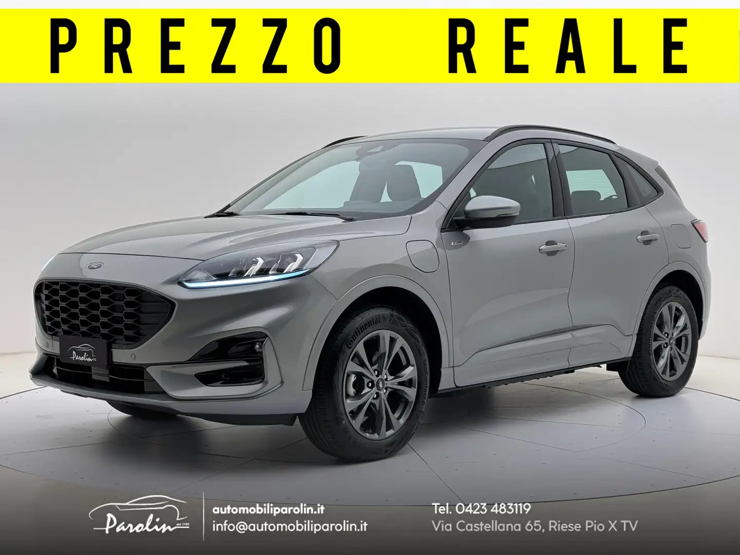 Ford Kuga 2.5 phev ST-Line 2wd cvt KM ZERO-Prezzo Reale Grigio - 1