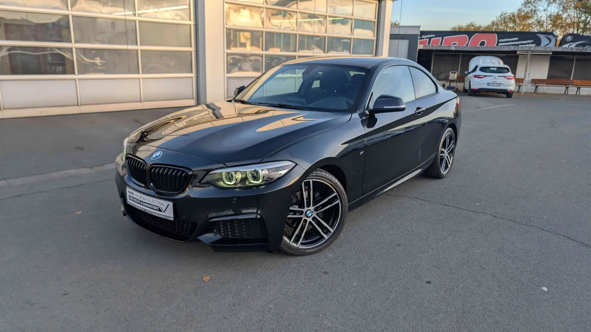 BMW 218 i COUPÉ M SPORT NAVI BUSINESS GRA PDC SHZG DAB WLA Noir - 1