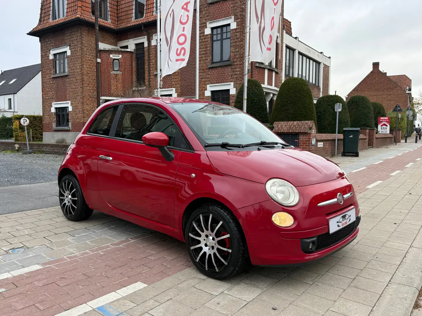 Fiat 500 1.4 16V Sport // APPLE CARPLAY // AIRCO // Rouge - 2