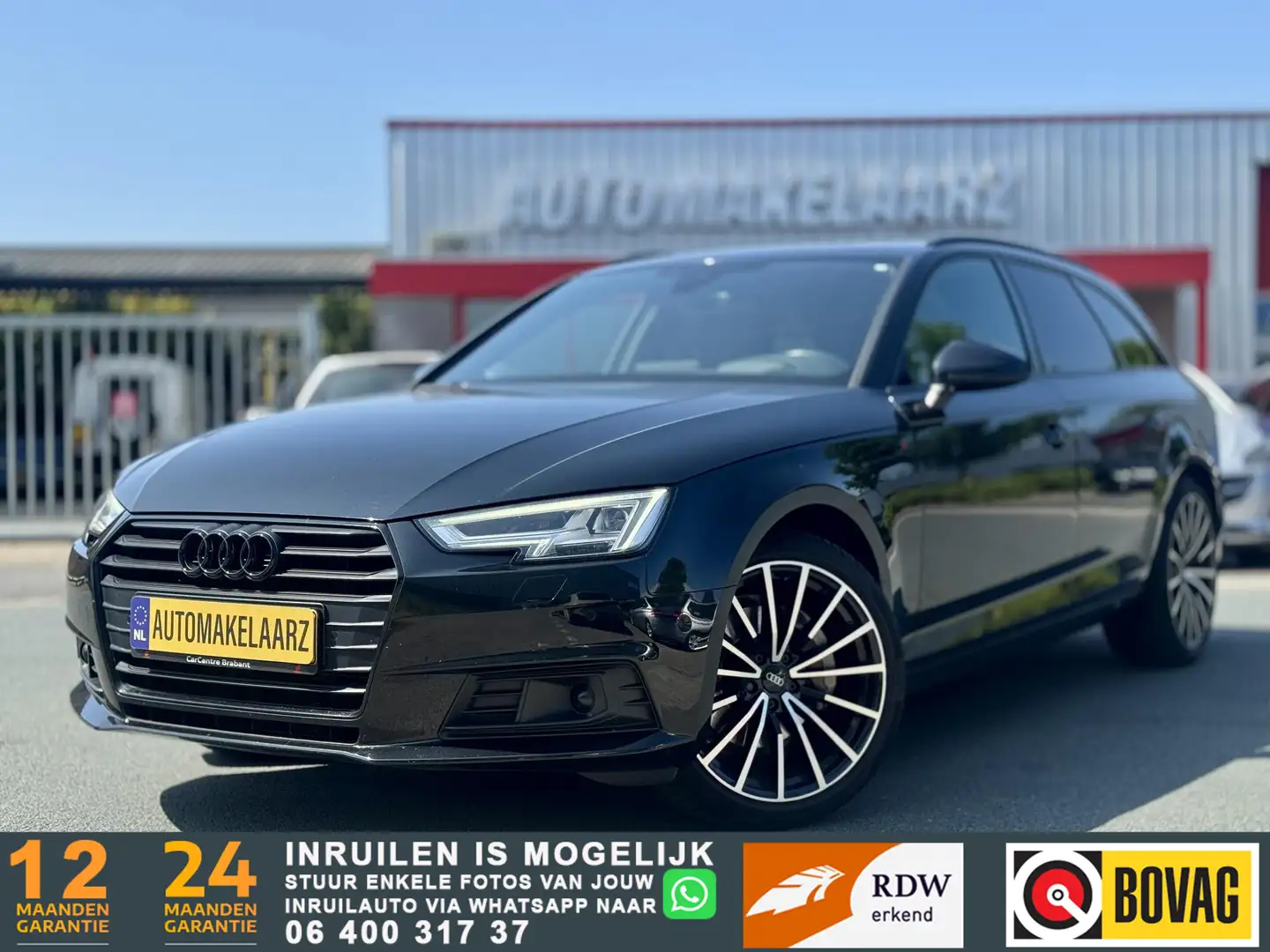 Audi A4 Avant 40 TDI Design Pro Line Plus S-LINE LEDER PAN Černá - 1