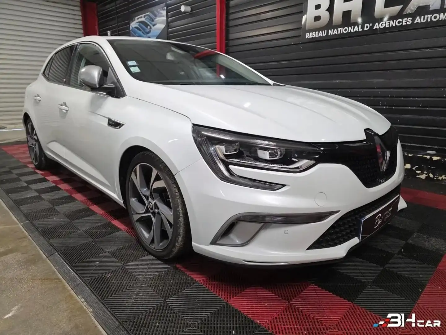 Renault Megane 1.6 TCE 205 GT 4CONTROL EDC BVA Blanc - 1