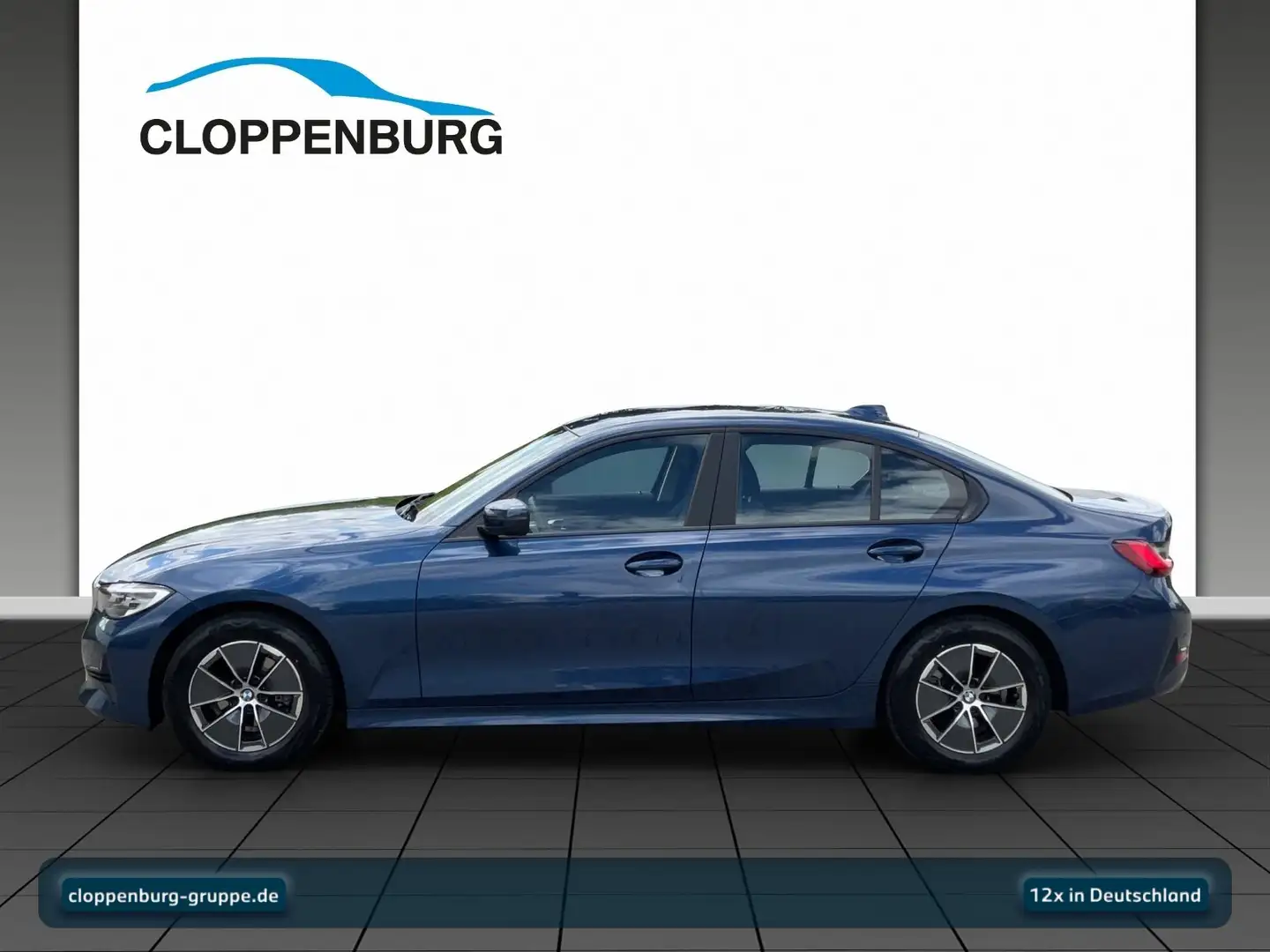 BMW 318 i Advantage Navi+SHZ+HiFi+Spurass.+Klimaaut. Blau - 2