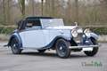 Oldtimer Rolls Royce 20/25 3-Position Drophead Coupé by H.J. Mulliner Blauw - thumbnail 23