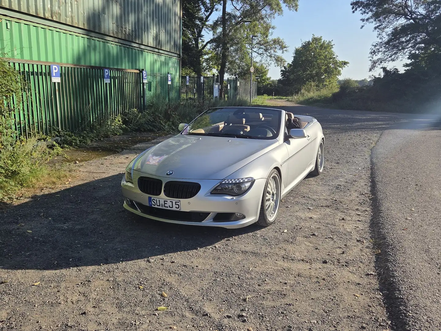 BMW 650 650 i Aut. Deutsches Fahrzeug Silber - 2