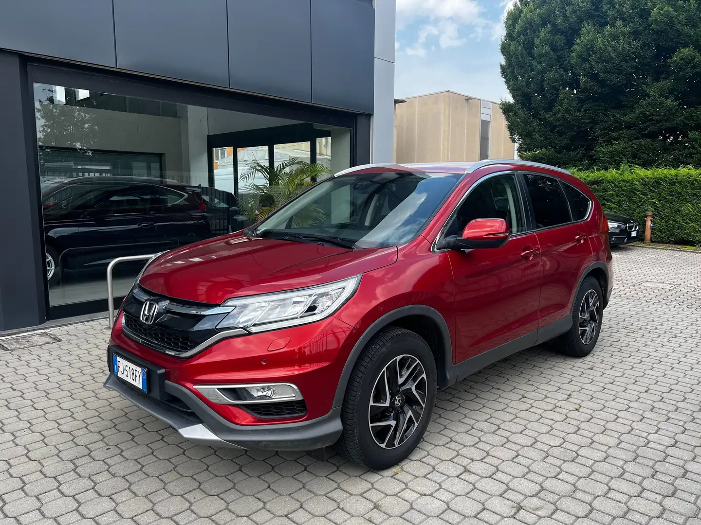 Honda CR-V CR-V 1.6 Elegance + Navi 4wd auto my16 Rouge - 1