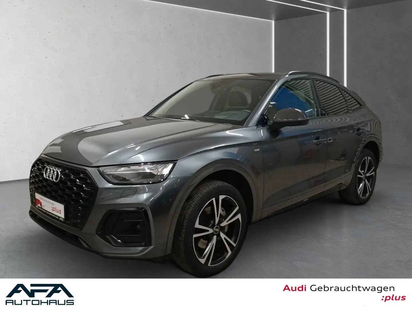 Audi Q5 Sportback 40 TDI quattro S tronic S-LineEdition*AH Gris - 1