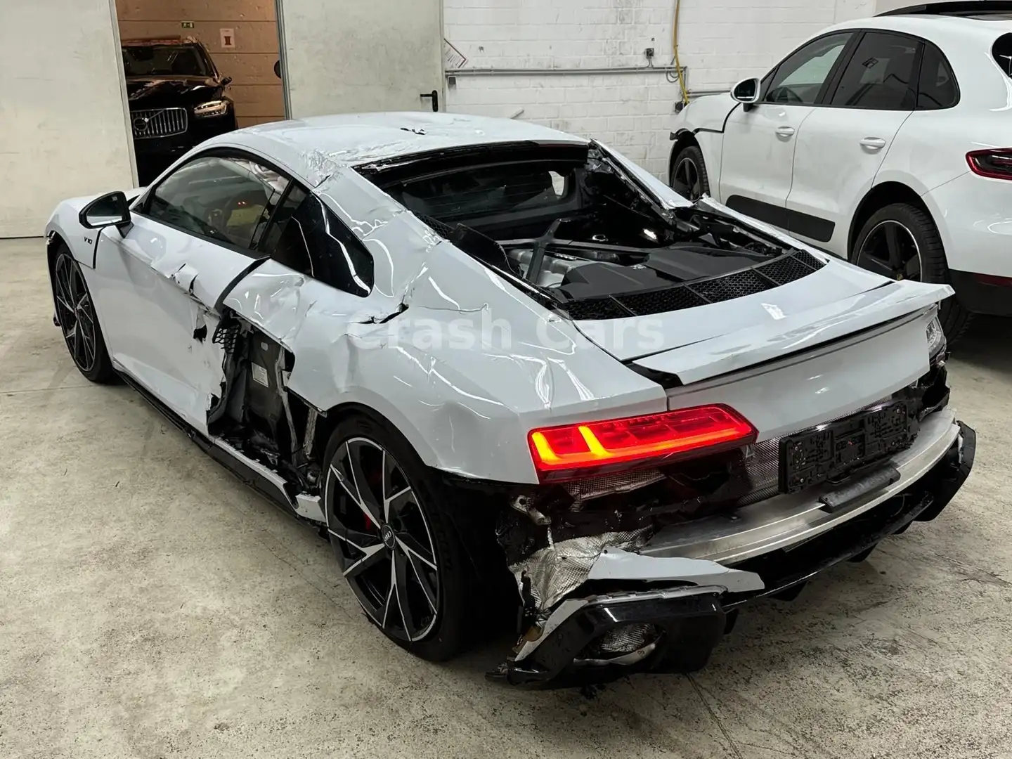 Audi R8 5.2 FSI V10 quattro Coupe exclusive*LED*B&O* Gris - 2