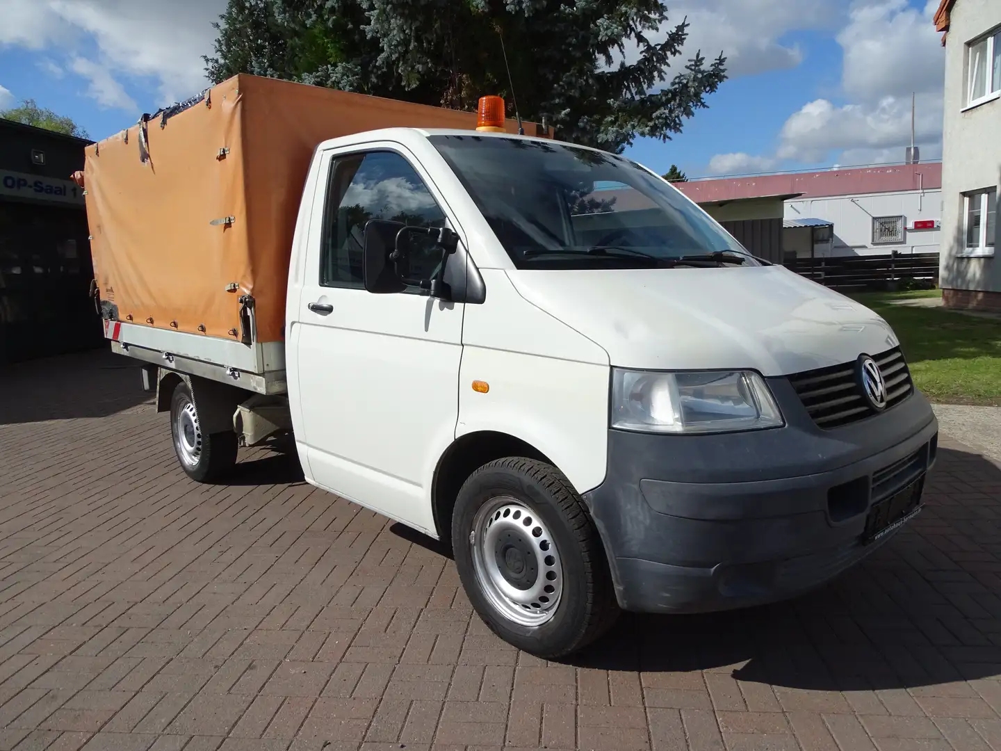 Volkswagen T5 Transporter PLANE*ZR+TÜV NEU*SCHECKHEFT Weiß - 1