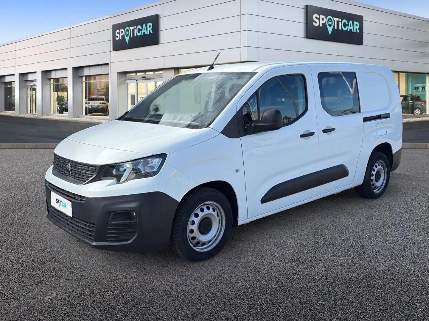 Peugeot Partner BlueHDi 100 PL-DC Furgone Mobile Bianco - 1