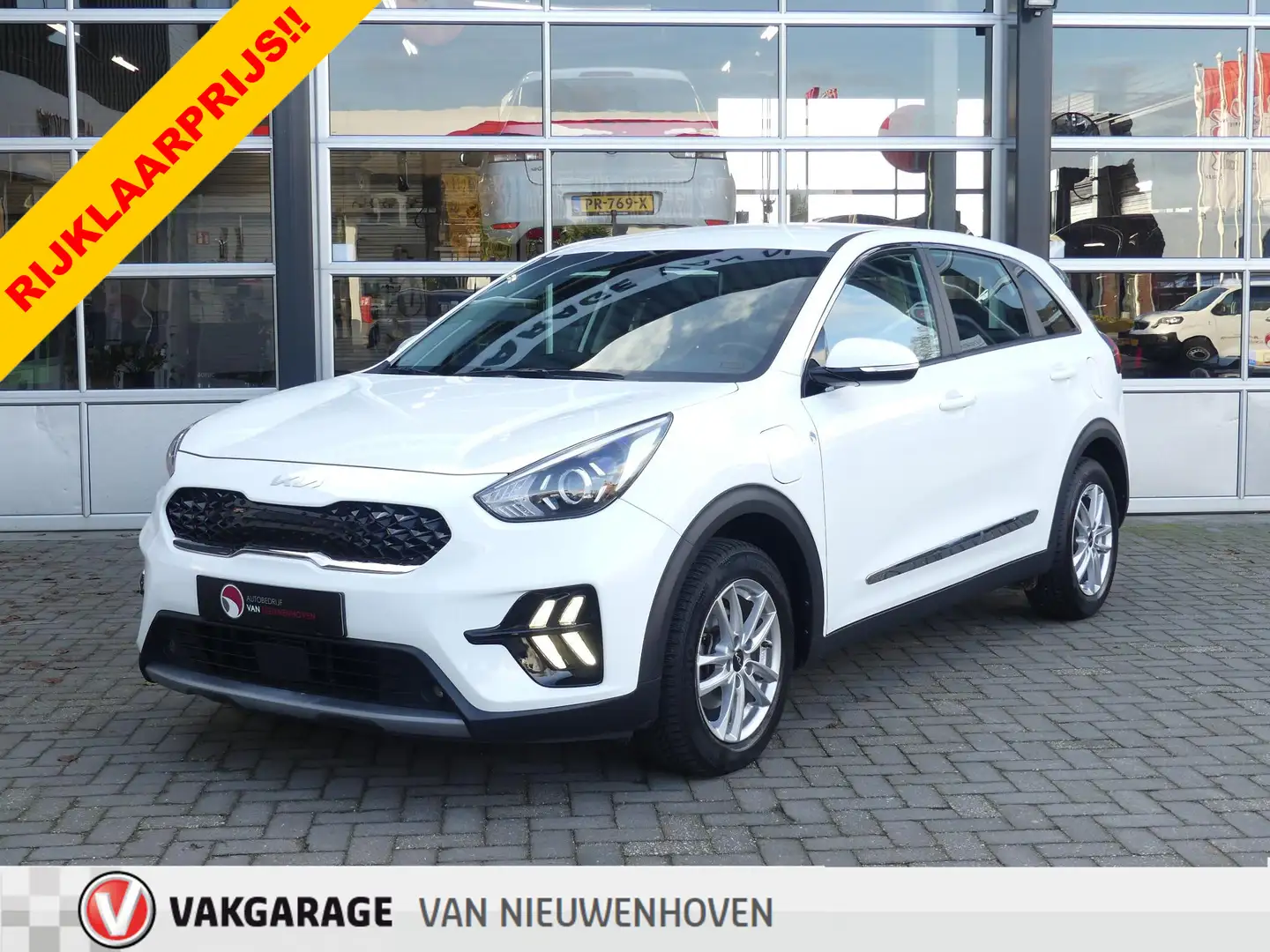 Kia Niro 1.6 GDi PHEV DynamicLine *t/m 10de bouwjaar garant Blanco - 1