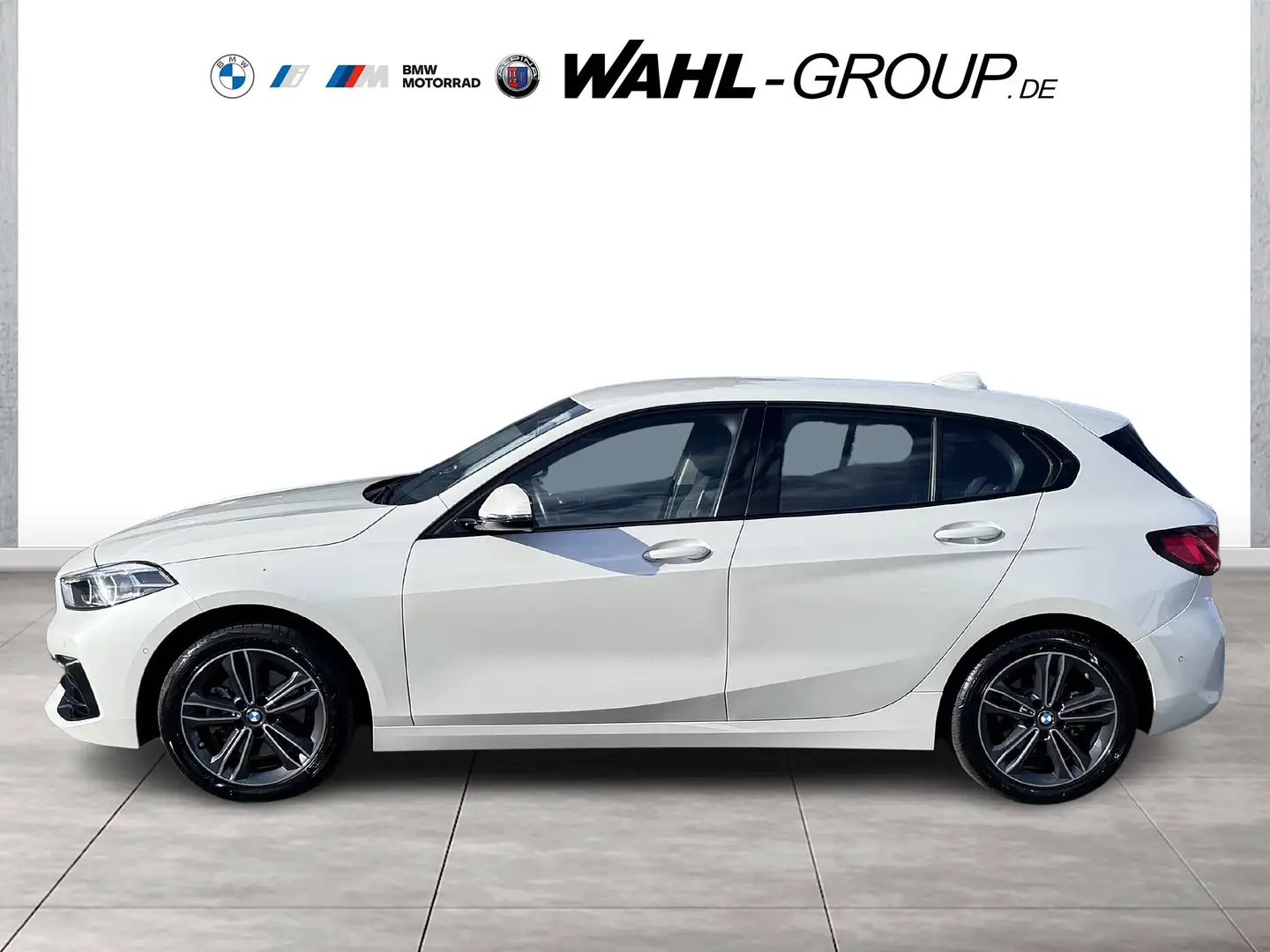 BMW 118 i Sport Line HiFi Navi LED SHZ PDC Driving Assista Weiß - 2