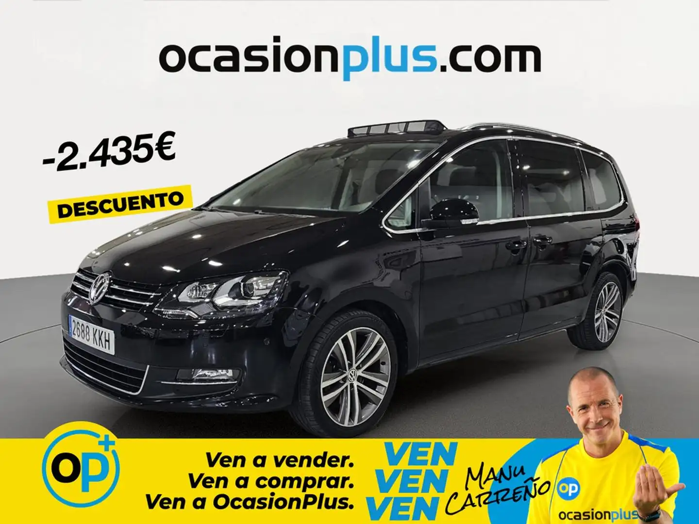 Volkswagen Sharan 2.0TDI Sport DSG 135kW Negro - 1