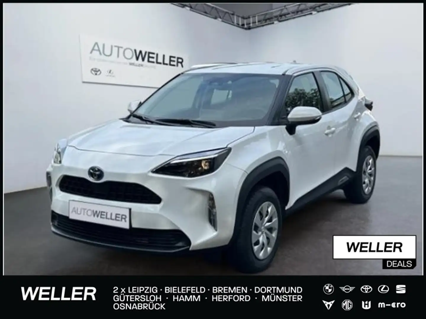 Toyota Yaris Cross Hybrid Business Edition Inkl. Kamera / Klima / Car Weiß - 1