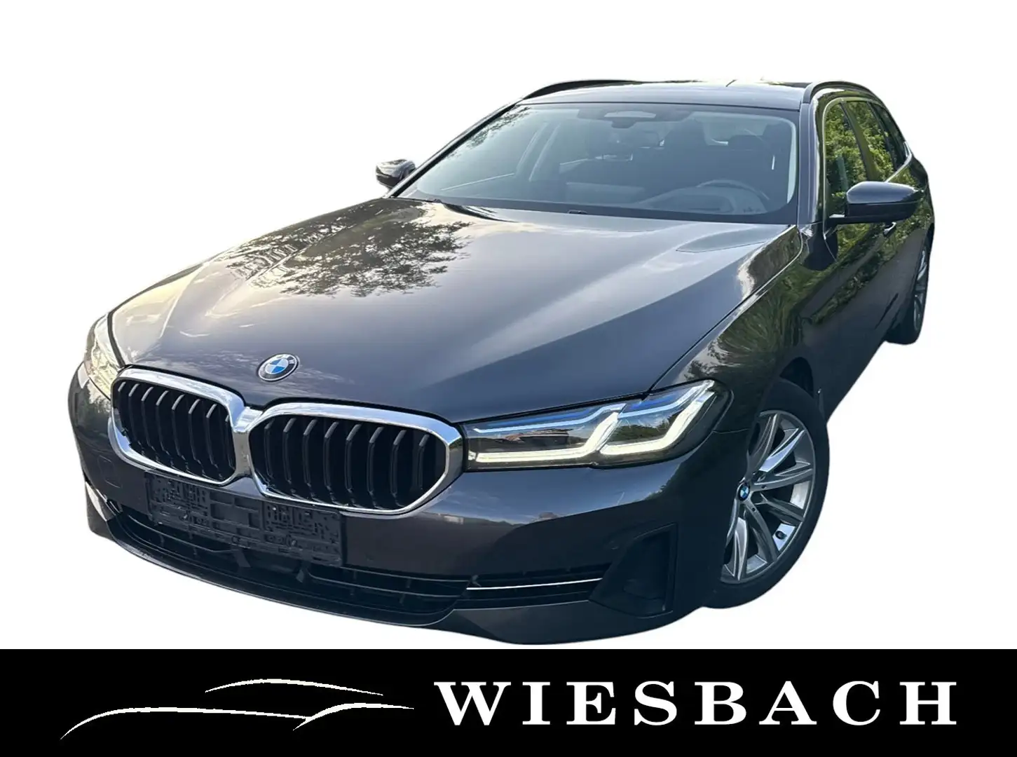 BMW 520 520d Touring Aut. LASER ACC LIVE-COCKPIT Gris - 1