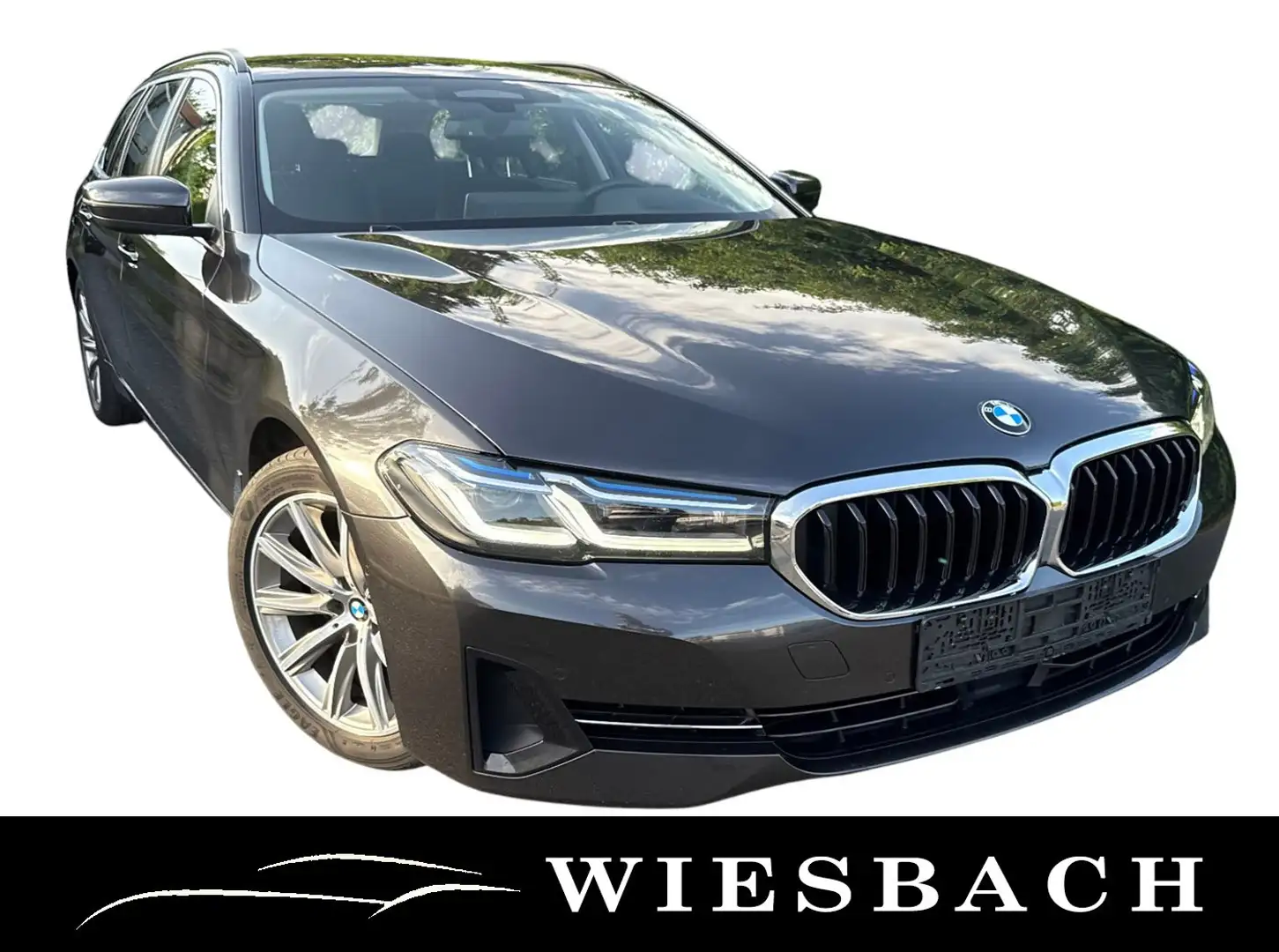 BMW 520 520d Touring Aut. LASER ACC LIVE-COCKPIT Gris - 2