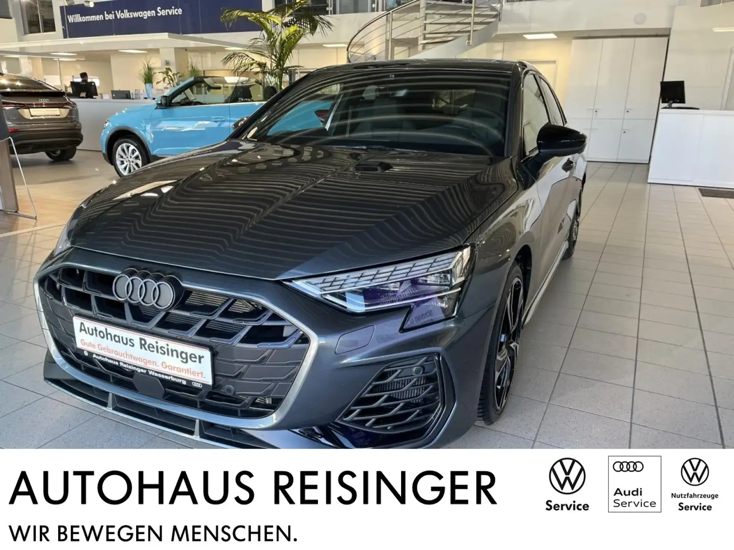 Audi S3 Sportback 2.0 TFSI quattro s tronic (Matrix-LED, S Grau - 1