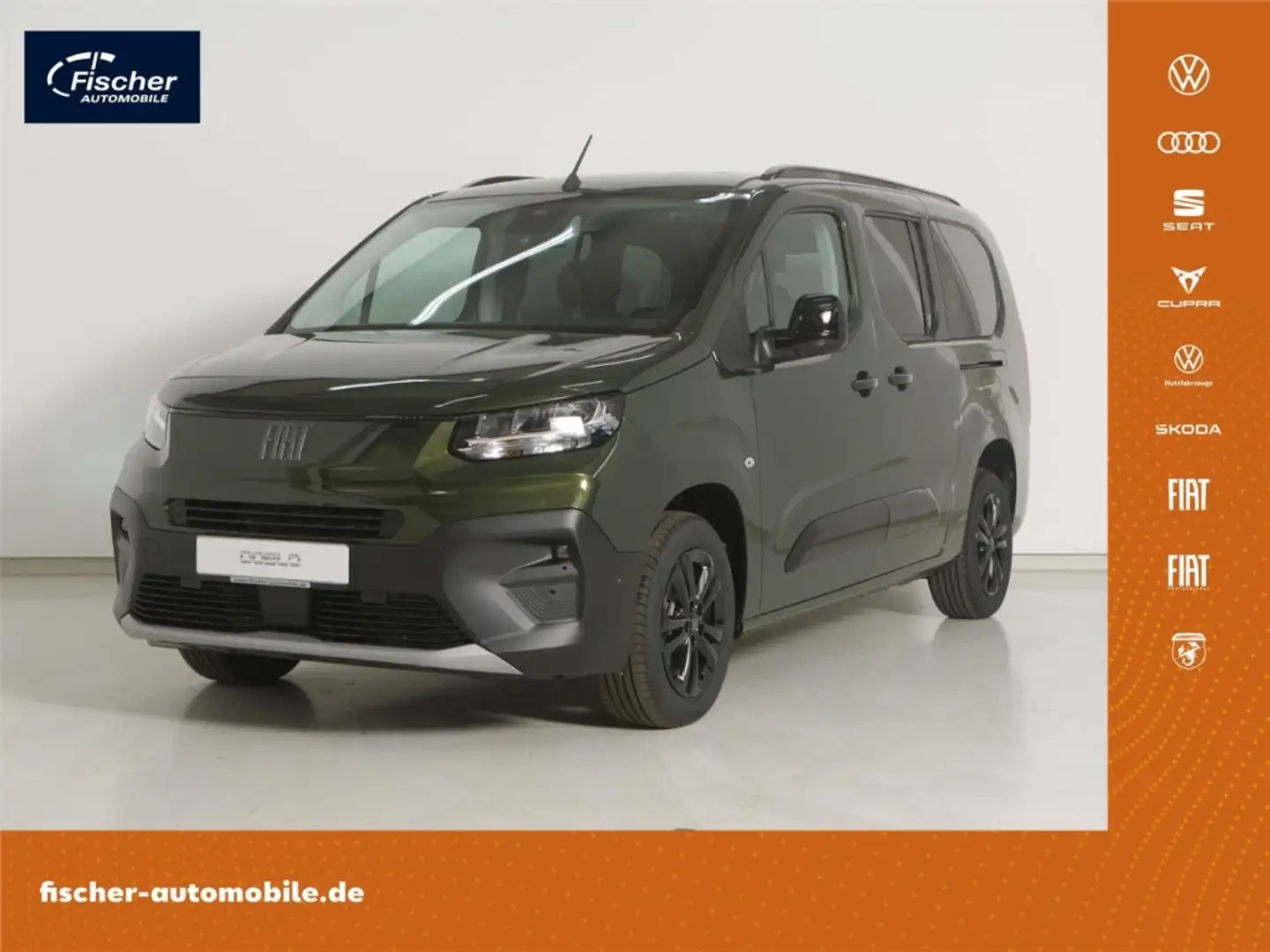 Fiat Doblo Cargo 1.5 BlueHDI L2H1 Kombi 7-Sitzer Groen - 1