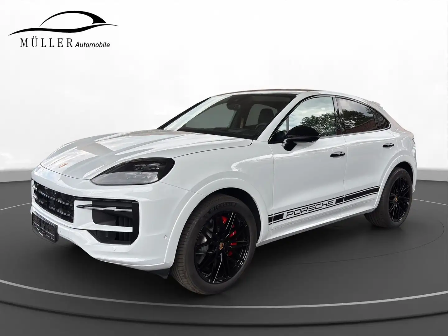 Porsche Cayenne Coupe S Sport-Abgas SportDesign 18-Wege Weiß - 1