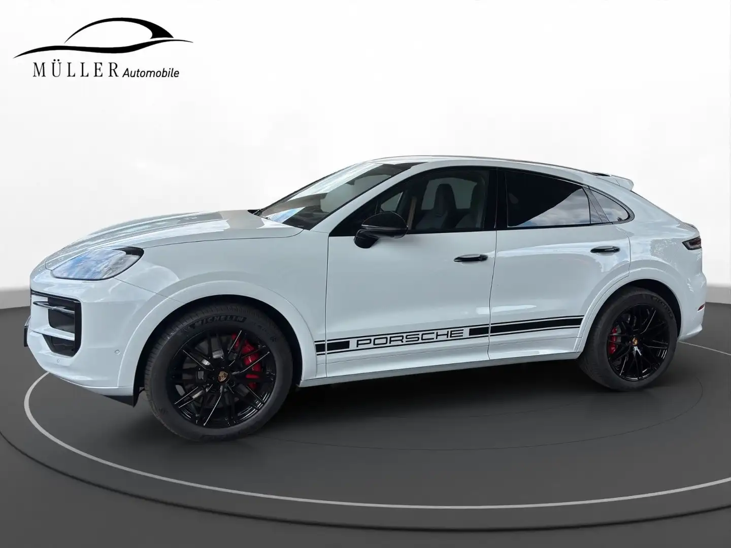 Porsche Cayenne Coupe S Sport-Abgas SportDesign 18-Wege Weiß - 2