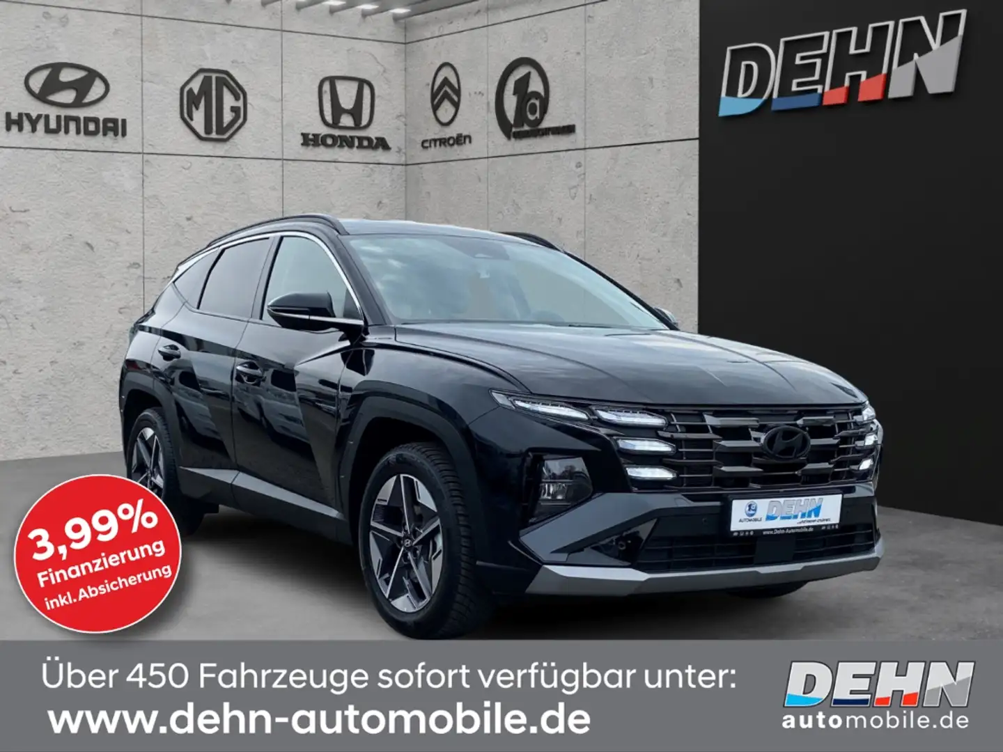 Hyundai TUCSON Trend Mj25 7-DCT 1.6 T-GDi +48V Navi Digitales Coc Noir - 1