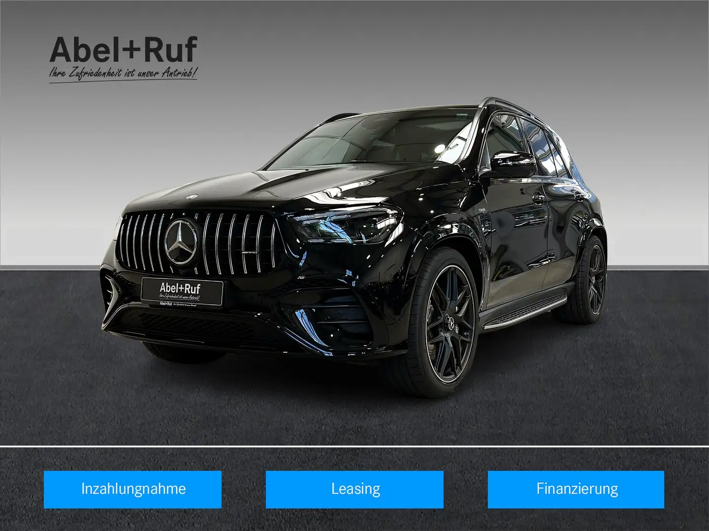 Mercedes-Benz GLE 53 AMG 4M+CARBON+Burme+TotW+HuD+AHK+360 Schwarz - 1