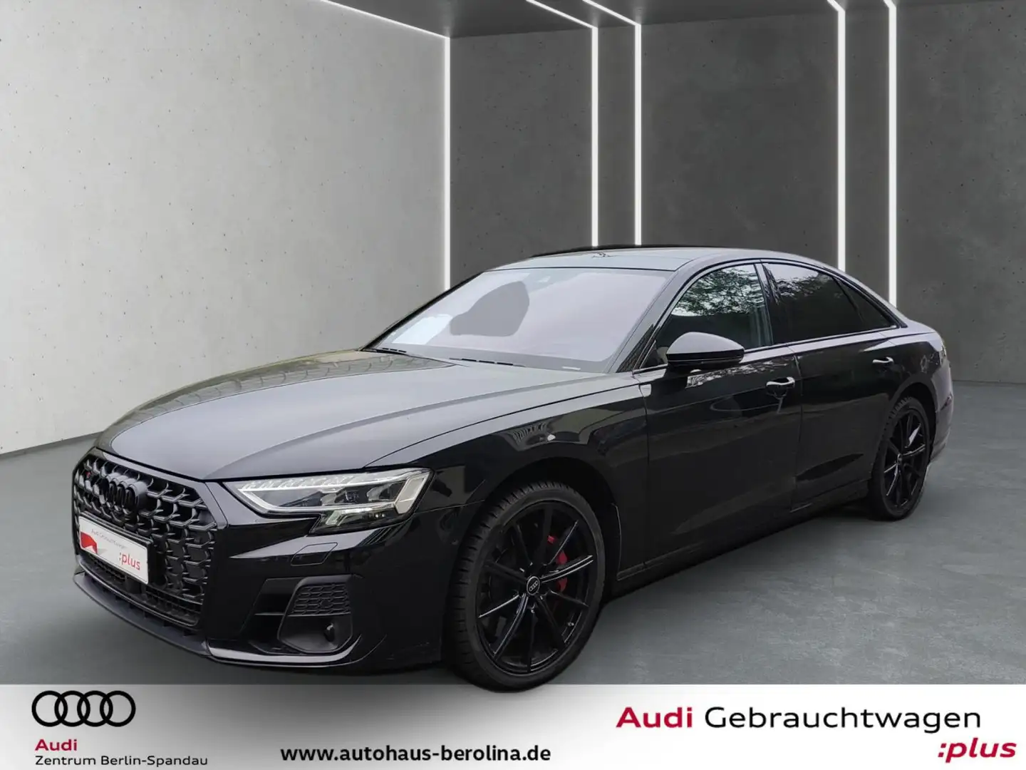 Audi S8 *PANO*StdHz*MATRIX*HuD*AHK*Assist+*B&O* Чёрный - 2