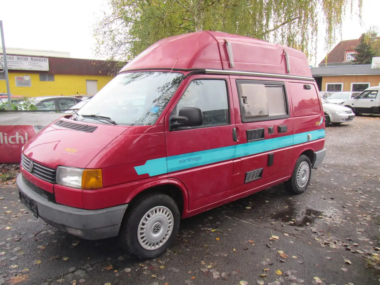 Volkswagen T4 Kombi T4 Carthago Hoch+Aufstelldach Standheiz. Klima, foto 3