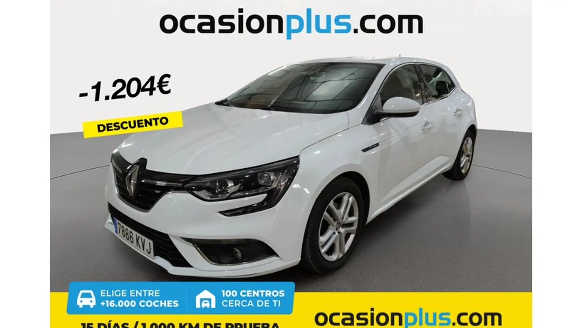 Renault Megane 1.5dCi Blue Business 85kW Blanco - 1
